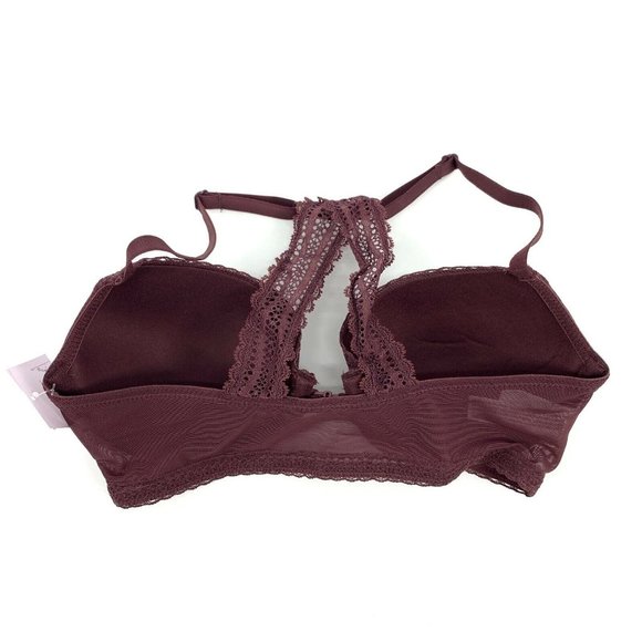 Auden Bra The Ace Demi Racerback Lightly Lined Front Closure Womens NWT - Picture 6 of 10